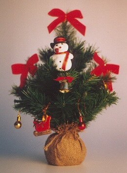 unknown Christmas Bonsai Tree (Artificial) - 19<br><i>(Fraser Fir)</i>
