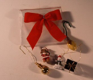 unknown Miniature Xmas Ornaments
