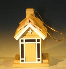 unknown Mini Architectural Birdhouse