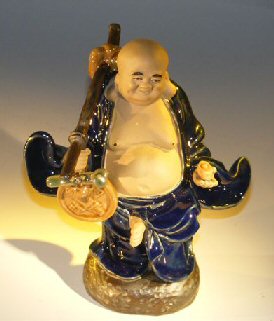 unknown Glazed Money Buddha Figurine