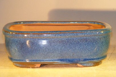 unknown Light Blue Ceramic Bonsai Pot - Rectangle<br><i>8 x 6 x 2.5</i>
